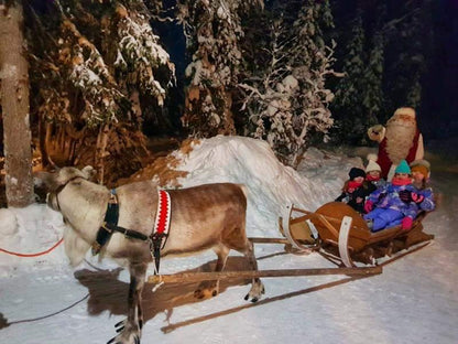 Moment with Santa - Santa and his reindeer visit on your holiday home